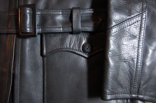 他の写真3: (SALE 35%OFF) RATS/40's LEATHER COAT  BLACK
