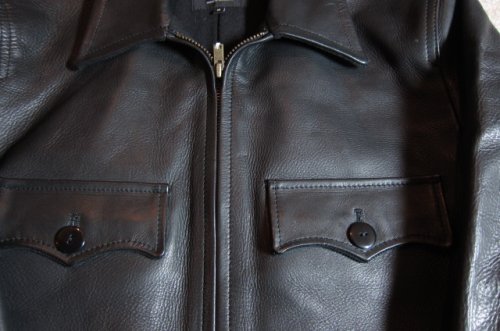 他の写真2: (SALE 30%OFF) RATS/40's LEATHER COAT  BLACK