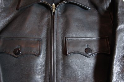 画像3: (SALE 35%OFF) RATS/40's LEATHER COAT  BLACK