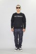 画像1: INTERFACE/ANGEL QUILTING SWEAT  BLACK (1)