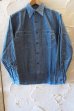 画像1: BUZZ RICKSON'S/BLUE CHAMBRAY WORK SHIRTS BLUE BR25995 (1)