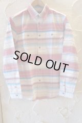 VINTAGE EL/NATIVE BORDER SHIRTS  RED