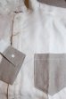 画像3: (SALE30%OFF) APRYL FOOL/BAND COLLAR SHIRTS  OFFWHITE (3)