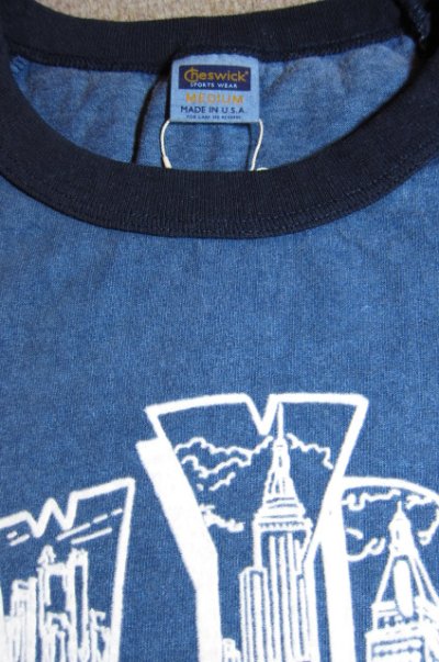 画像4: CHESWICK/3/4 BASEBALL T  NAVYxNAVY