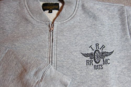 他の写真2: RATS/ZIP UP SWEAT  TOP GRAY