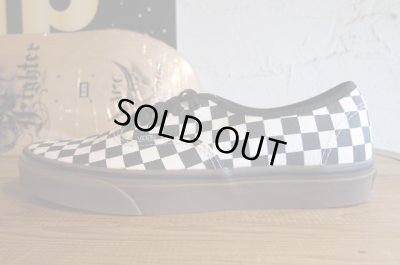 画像2: VANS/AUTHENTIC CHECKERBOARD BLACKｘWHITE