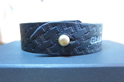 他の写真2: GLAD HAND(グラッドハンド)/GH DOG BRACELET  BLACK EMBOSS