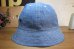 画像2: BELAFONTE/RAGTIME CHAMBRAY METRO CAP 5oz BLUE CHAMBLAY (2)