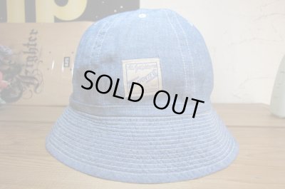 画像1: BELAFONTE/RAGTIME CHAMBRAY METRO CAP 5oz BLUE CHAMBLAY