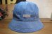 画像3: BELAFONTE/RAGTIME CHAMBRAY METRO CAP 5oz BLUE CHAMBLAY (3)