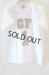 COREFIGHTER/QUARTER BACK T  WHITExORANGE