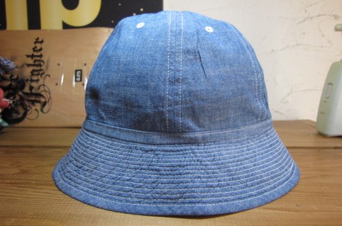 他の写真1: BELAFONTE/RAGTIME CHAMBRAY METRO CAP 5oz BLUE CHAMBLAY