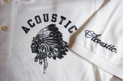 画像4: (SALE 35%OFF) ACOUSTIC/CHIEF S/S POLO WHITE