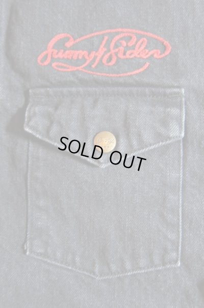 画像5: SUNNY C SIDER/STAND VEST SHIRTS WASH BLACK