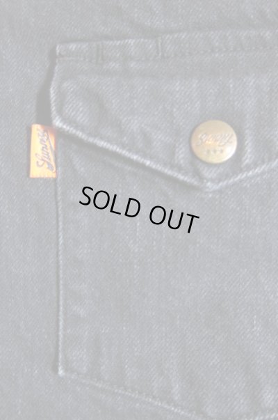 画像6: SUNNY C SIDER/STAND VEST SHIRTS WASH BLACK