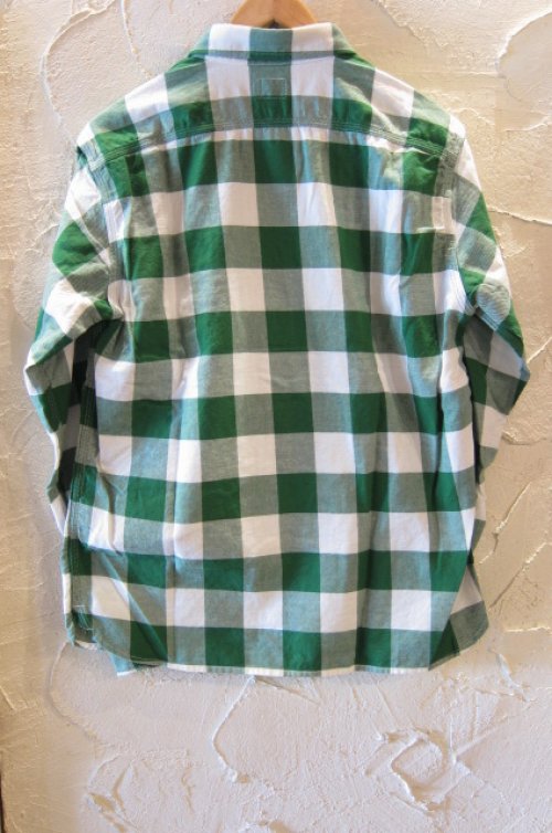 他の写真1: RATS/BUFFALO CHECK SHIRTS WHITEｘGREEN