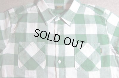 画像3: RATS/BUFFALO CHECK SHIRTS WHITEｘGREEN