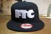 画像1: FTC/NEW ERA SNAP BACK  BLACK (1)