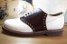 画像2: GLAD HAND(グラッドハンド)/SADDLE SHOES  WHITExBROWN (2)