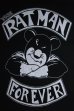 画像4: RATS/RAT MAN FOREVER T BLACK (4)