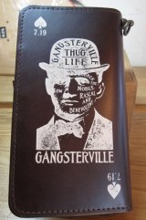 GANGSTERVILLE(ギャングスタービル)/GSV WALLET  BROWN