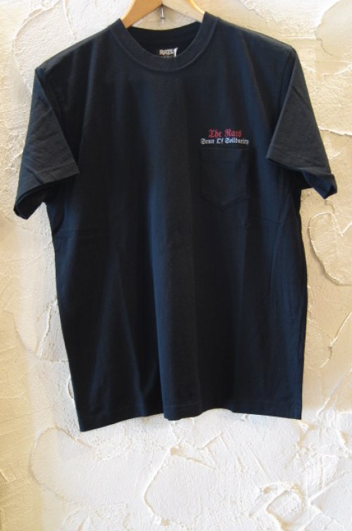 他の写真1: RATS/EAGLE  POCKET T  BLACK