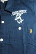 画像4: SUNNY C SIDER/US CJ WORK SHIRTS  NAVY (4)