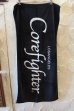 画像1: (DEAD STOCK)COREFIGHTER/CF BEACH TOWEL  BLACK (1)