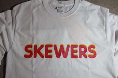 画像3: (SALE30%OFF) SKEWERS/L/S TEE  WHITE