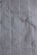 画像4: RED KAP/REMAKE STRIPE WORK SHIRTS  GRAYxWHITE (4)