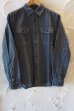 画像1: VINTAGE EL/WABASH WORK SHIRTS  BLACK (1)