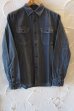 画像1: VINTAGE EL/WABASH WORK SHIRTS  BLACK (1)