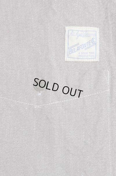 画像4: BELAFONTE/RAGTIME CHAMBRAY HOLLYWOOD LEISURE SH  BROWN