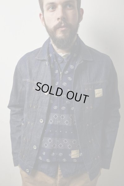 画像3: BELAFONTE/RAGTIME KUSTOM ZIPSCARE BANDANA  NAVY