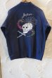 画像1: TOYO ENTERPRISE /ZIP SUKA SWEAT SNAKE&SKULL  NAVY (1)