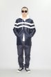 画像1: (SALE 40%OFF)　INTERFACE/LINE COAT  NAVY×WHITE (1)