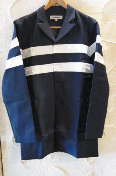 画像2: (SALE 40%OFF)　INTERFACE/LINE COAT  NAVY×WHITE