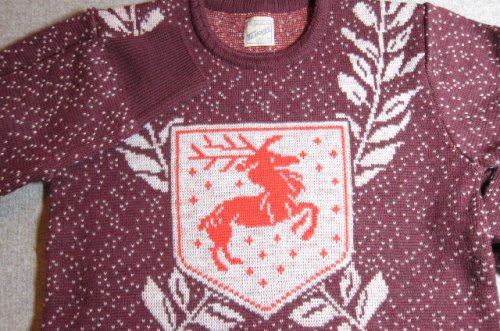 他の写真2: BELAFONTE/RT DEER EMBLEM SWEATER  BURD