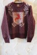 画像1: BELAFONTE/RT DEER EMBLEM SWEATER  BURD (1)