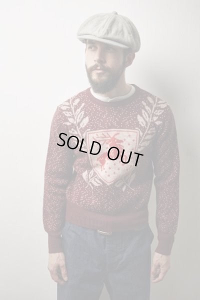 画像3: BELAFONTE/RT DEER EMBLEM SWEATER  BURD