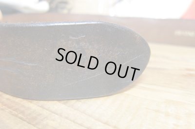 画像5: （再入荷）BELAFONTE/RT LEATHER BELT BLACK