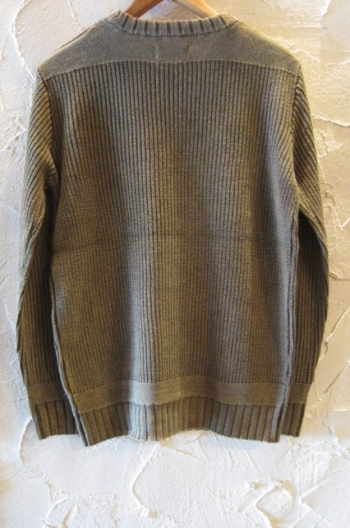 他の写真1: GRN/VINTAGE CREW NECK SWEATER  OLIVE