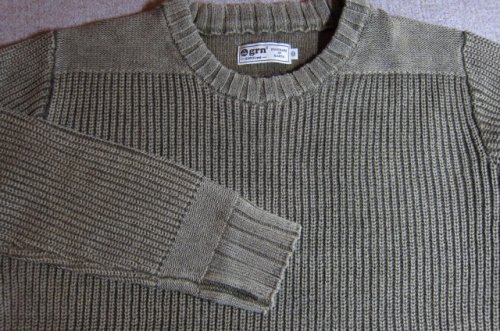 他の写真2: GRN/VINTAGE CREW NECK SWEATER  OLIVE