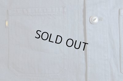 画像5: RATS/STAND COLLAR HERRINGBONE SH  BLACK