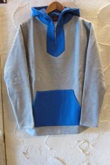 (SALE 35%OFF) SUNNY C SIDER/MEX HOOD  GRAYxNAVY