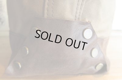 画像5: RATS/xPORTER TOTE BAG  KHAKIxBROWN