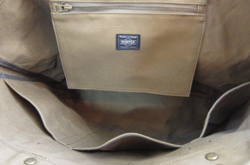 他の写真3: RATS/xPORTER TOTE BAG  KHAKIxBROWN