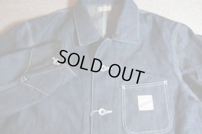 画像4: BELAFONTE/RAGTIME DENIM SHOP COAT  DENIM