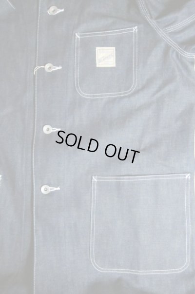 画像6: BELAFONTE/RAGTIME DENIM SHOP COAT  DENIM