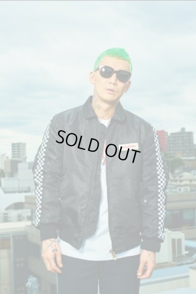 画像1: SUNNY C SIDER/FLIGHT JKT  BLACK